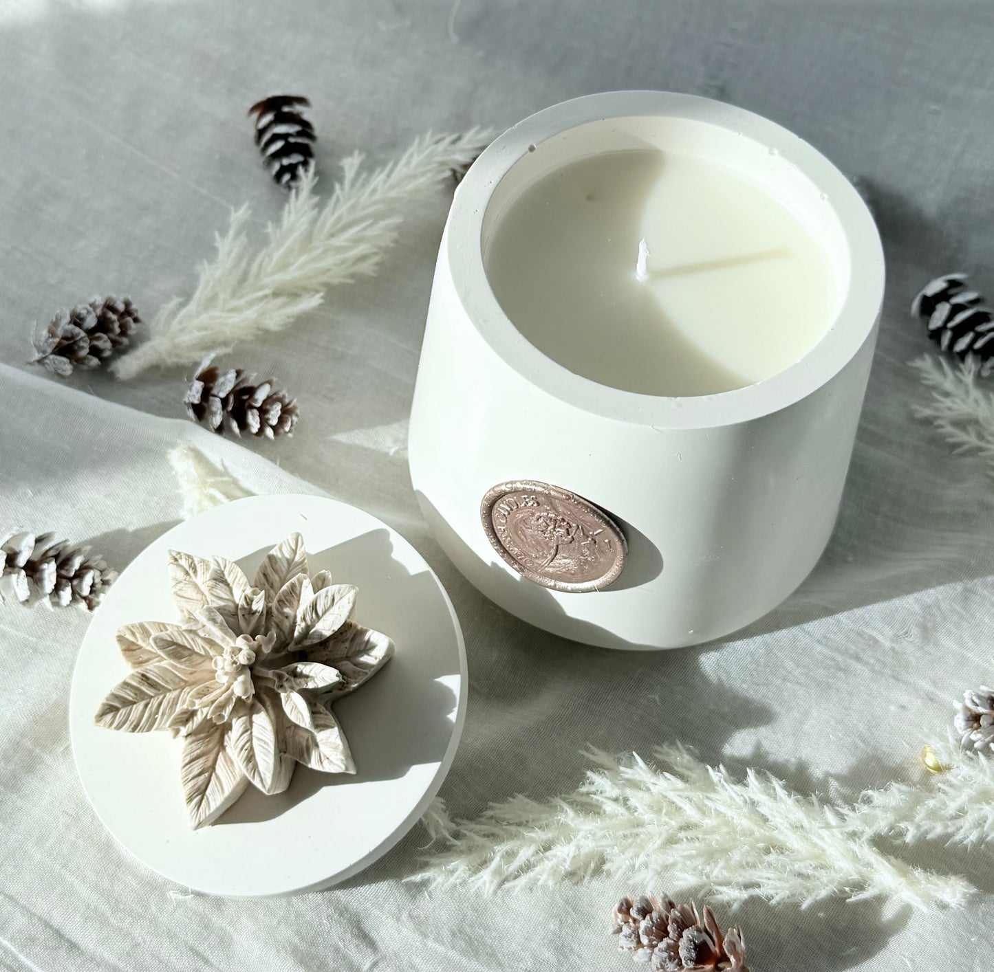 Frosted Cottage Candle