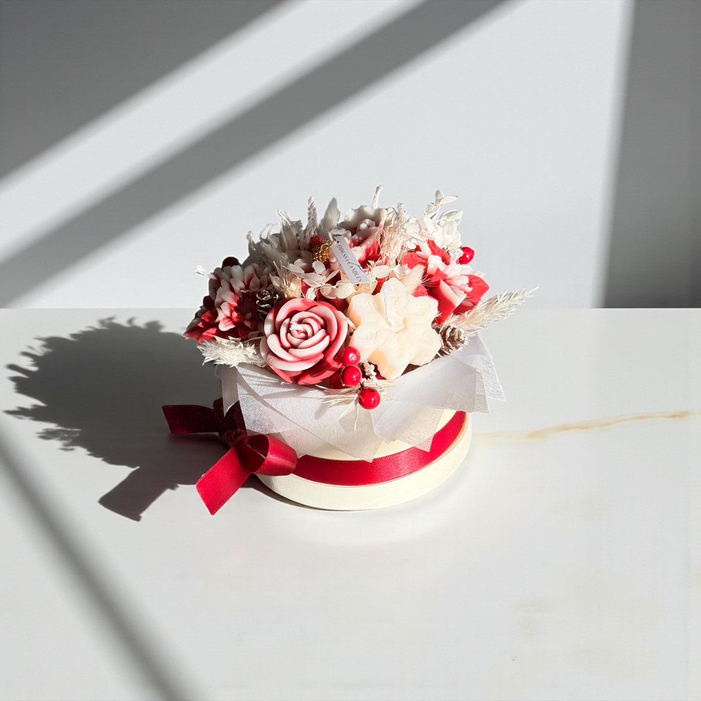 Crimson Frost Bouquet