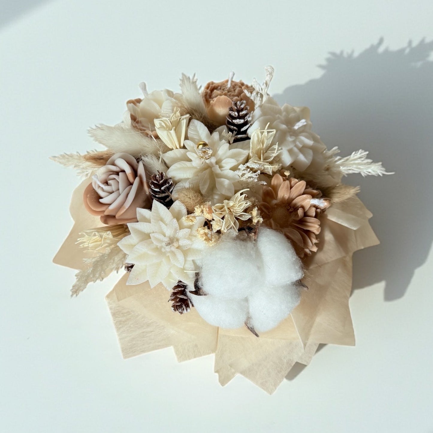 Winter Cream Bouquet