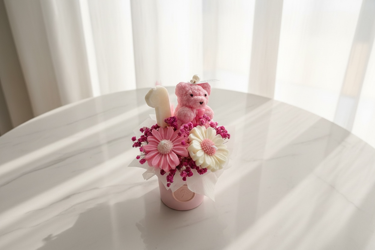 Pink Teddy Bloom