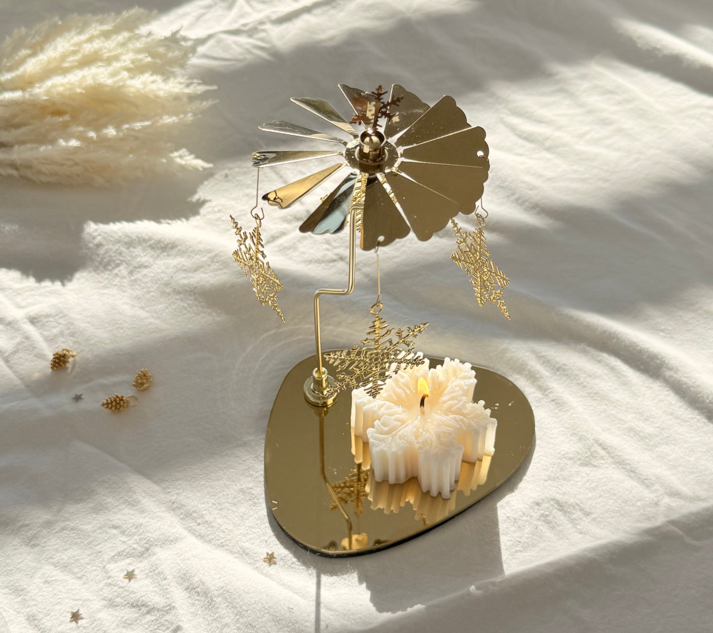 Golden Snow Carousel