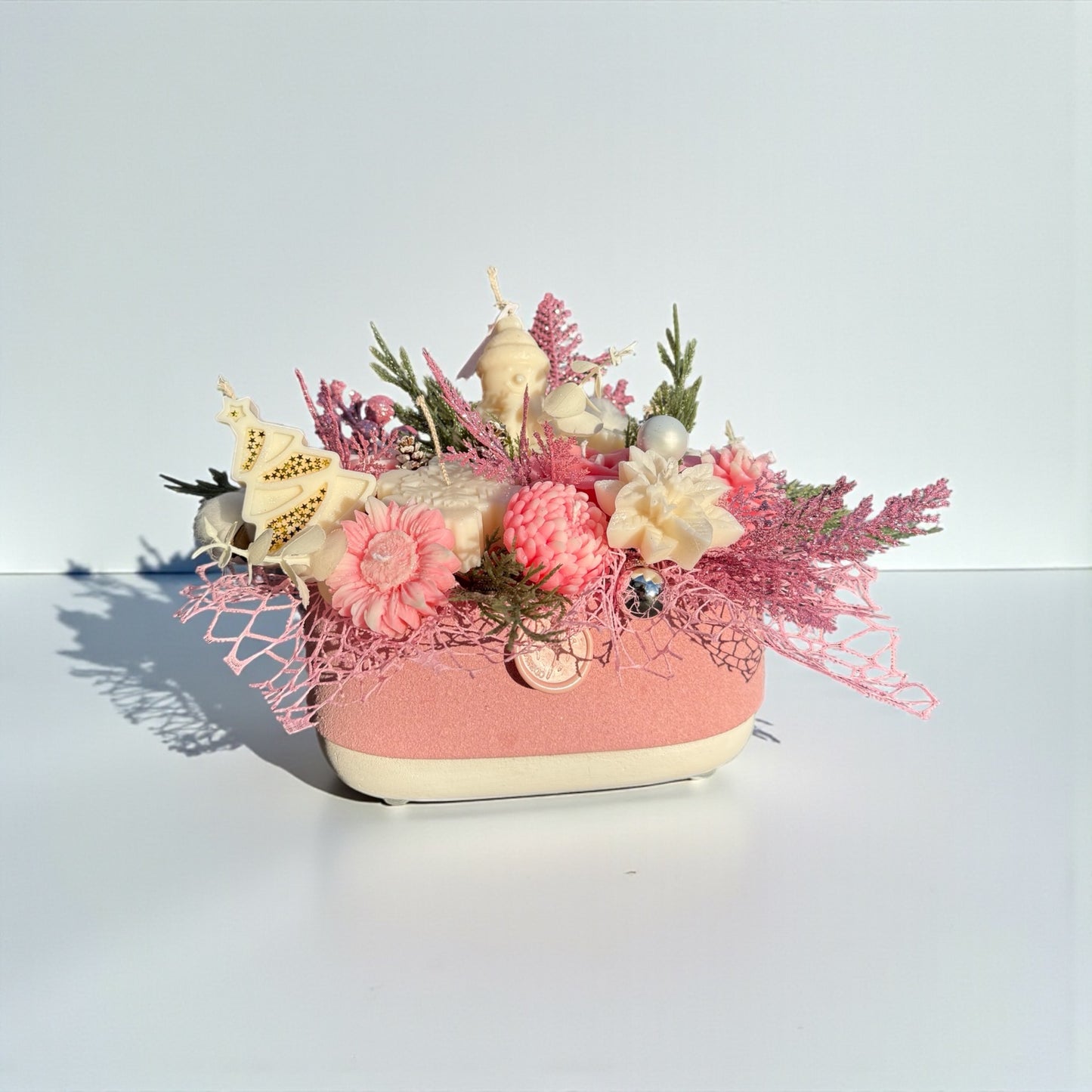 Blush Christmas Bouquet