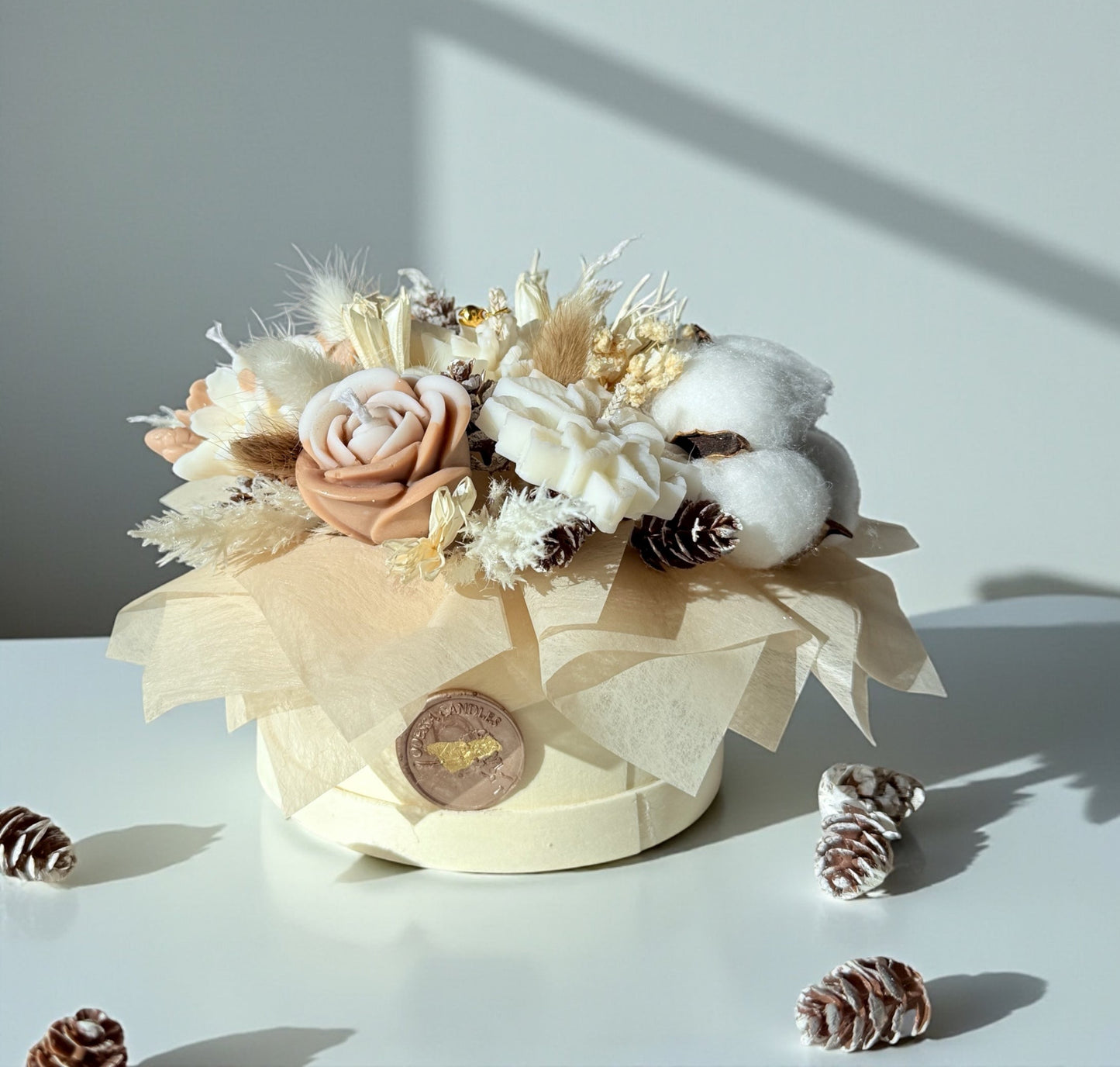 Winter Cream Bouquet