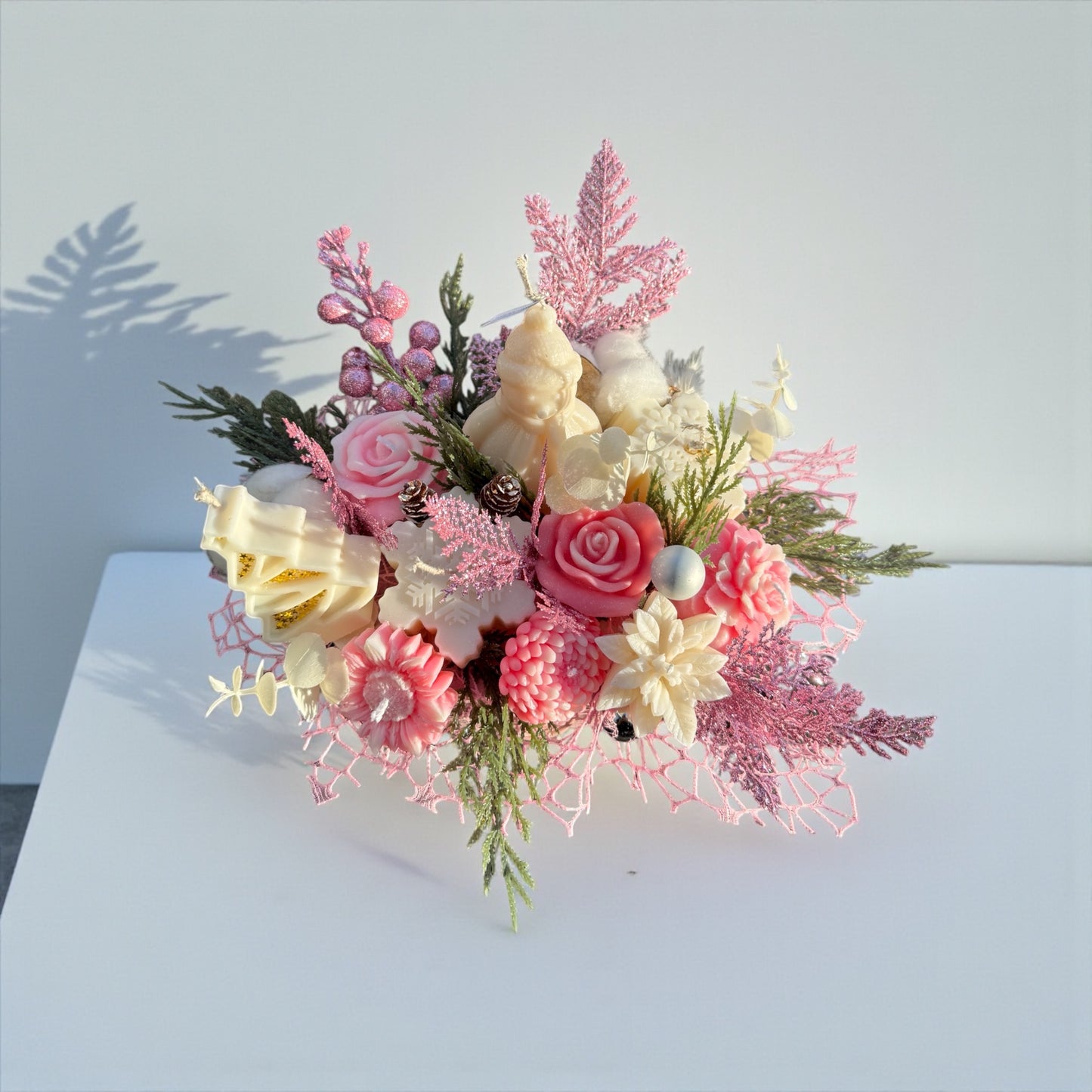 Blush Christmas Bouquet