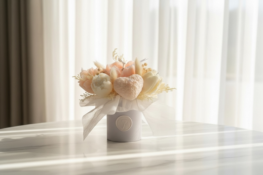 Eternal Peach Bouquet (Small)