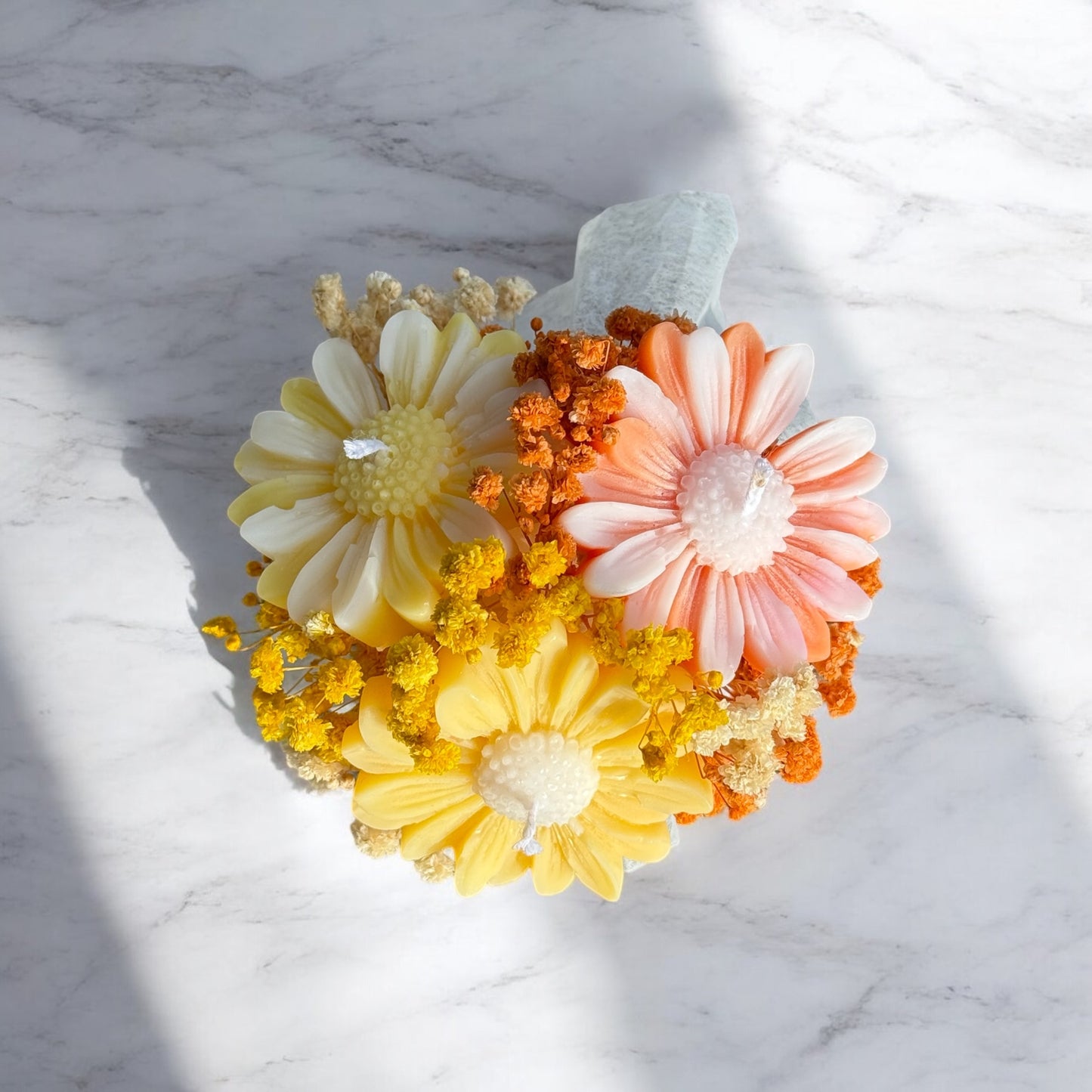 Marguerite Bouquet orange/yellow