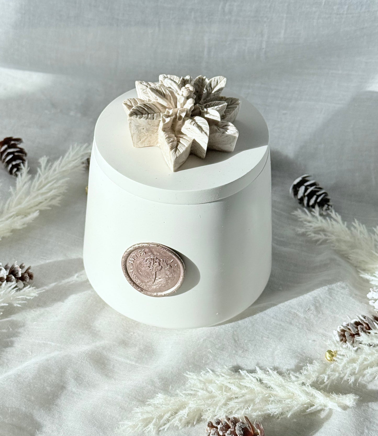 Frosted Cottage Candle