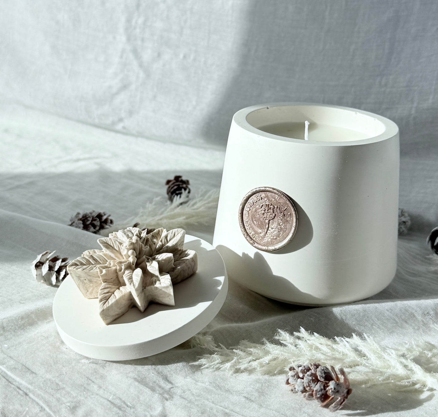 Frosted Cottage Candle