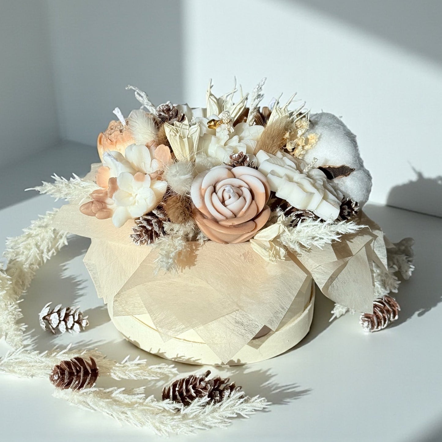 Winter Cream Bouquet