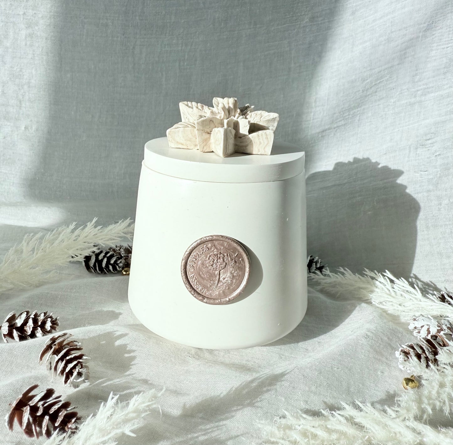 Frosted Cottage Candle