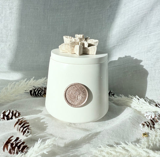 Frosted Cottage Candle