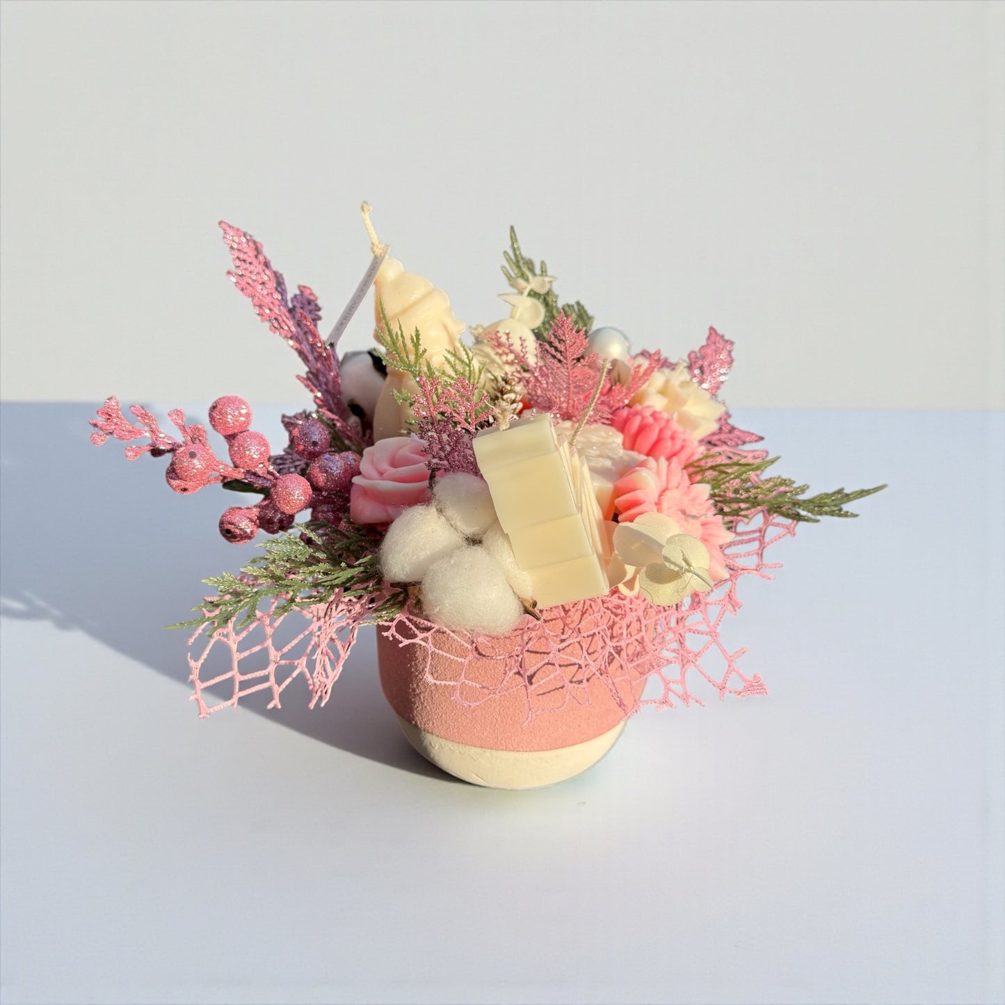 Blush Christmas Bouquet