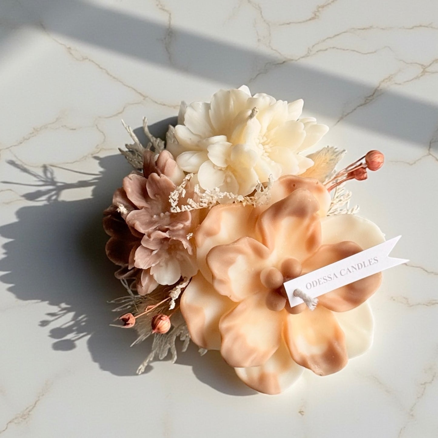 Marble Bloom Arrangement
