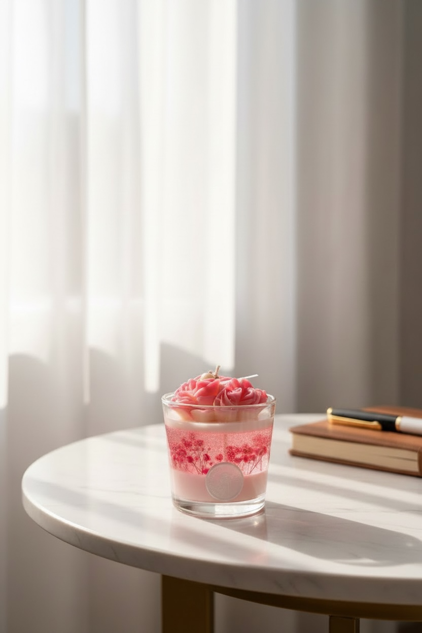 Blush Bloom Candle