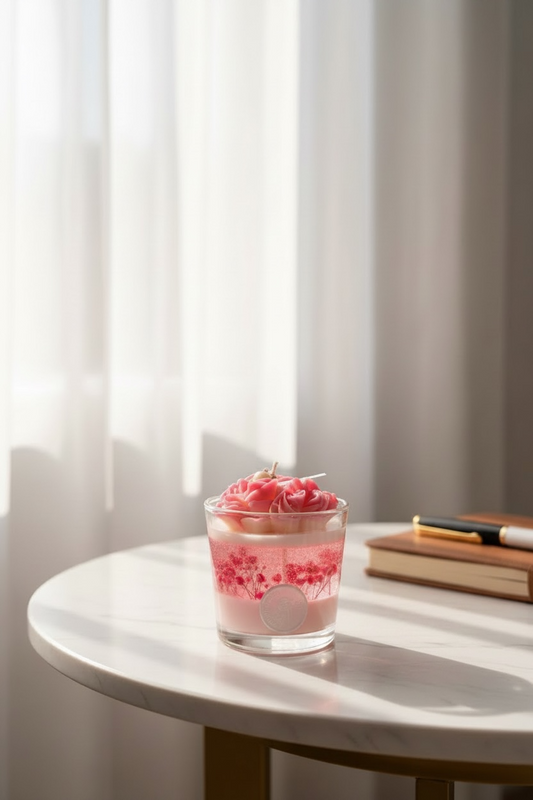 Blush Bloom Candle
