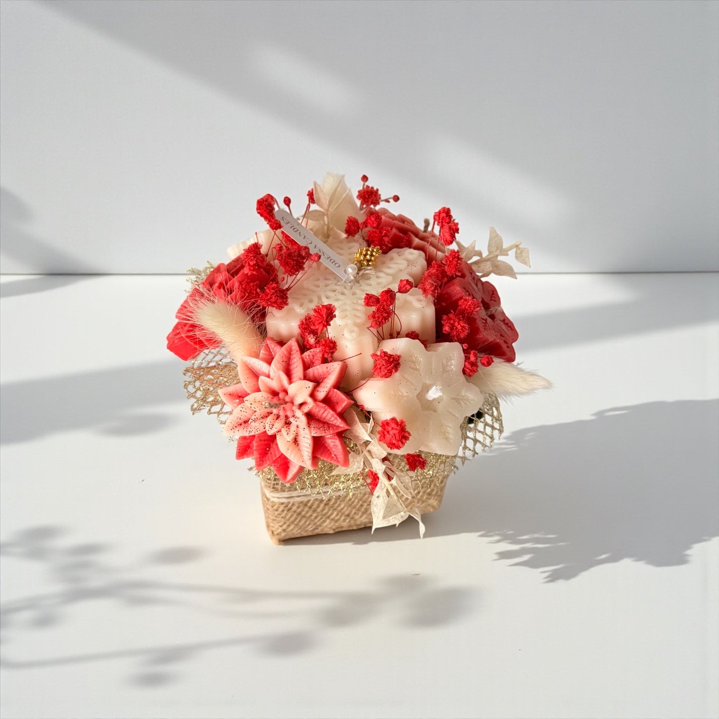 Berry Candle Bouquet