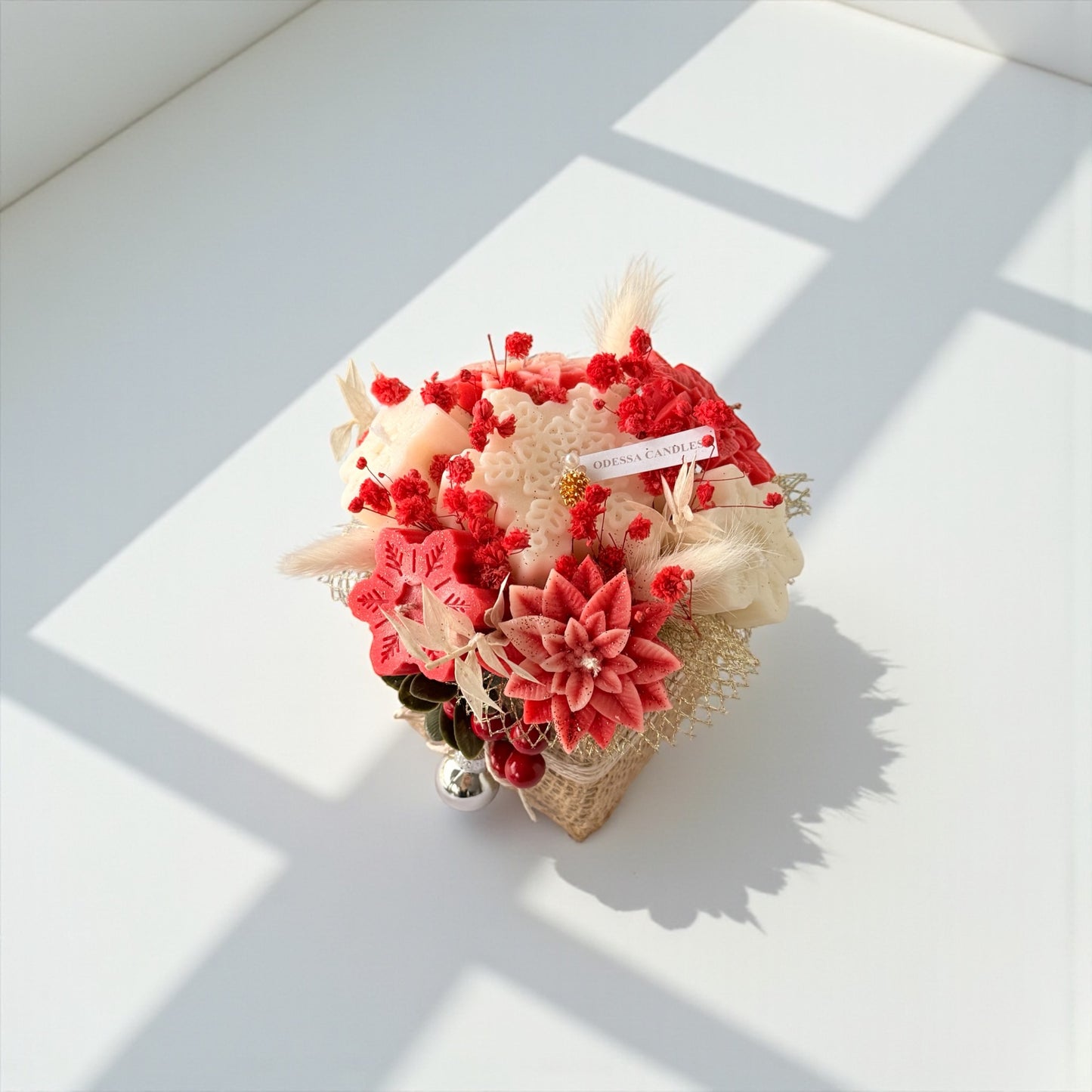 Berry Candle Bouquet