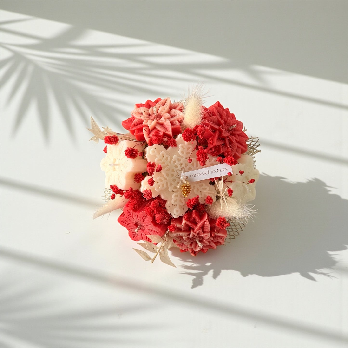 Berry Candle Bouquet