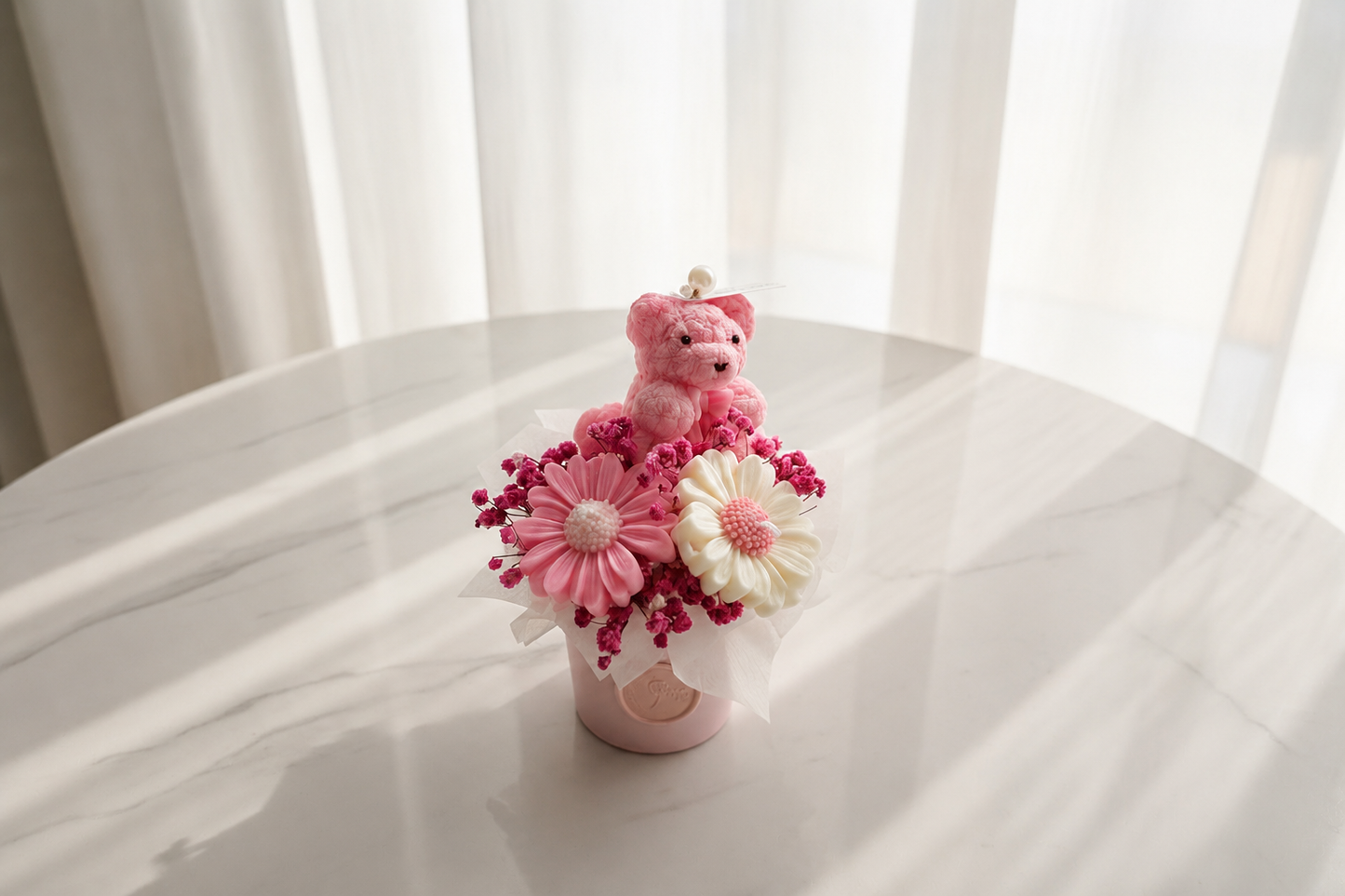 Pink Teddy Bloom